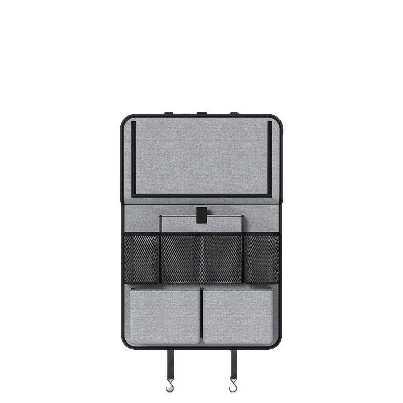 Carseat backrest storage bag