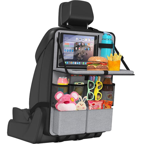 Carseat backrest storage bag